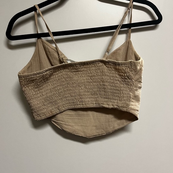 Cute beige corset top - Picture 2 of 3